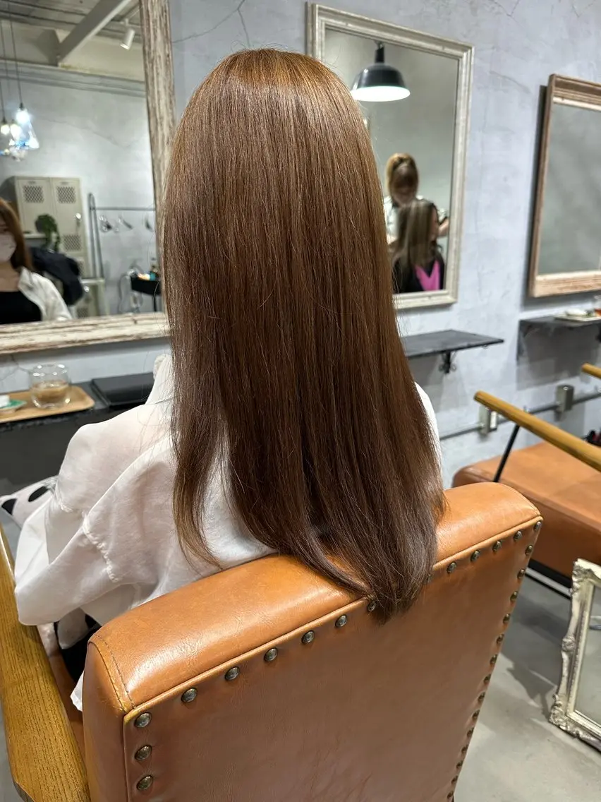 ミディアム カット ヘアカラー トリートメント goen/ カミムラシュウヘイのヘアスタイル