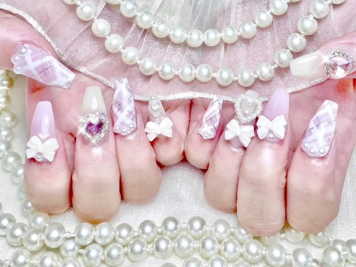 ネイル CutieNail ✨🩷のネイルデザイン