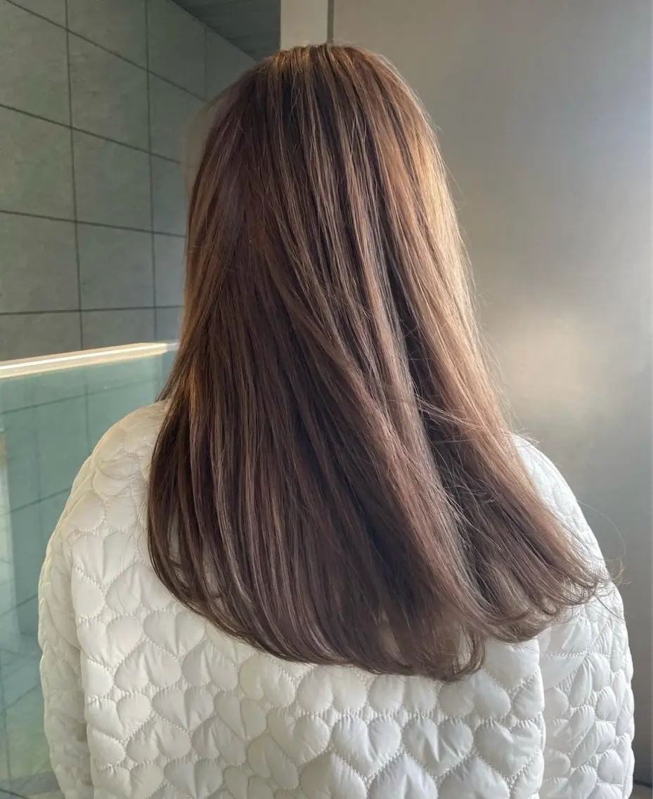 ブリーチなしダブルケアカラー＋カット+1stepトリートメント🌿の写真