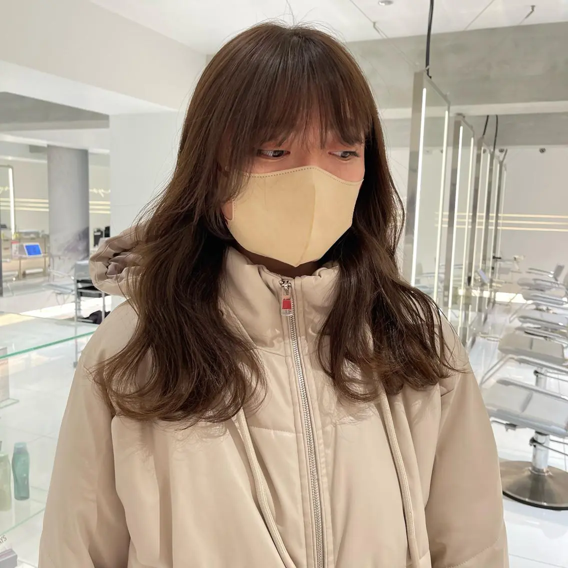 ミディアム 竹尾 優斗のヘアスタイル