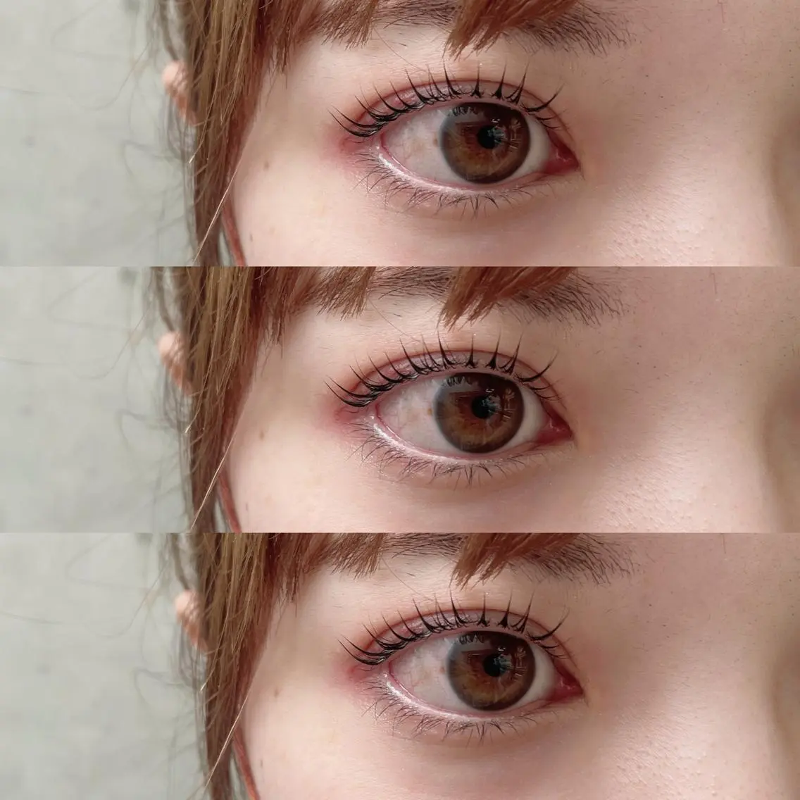 【上下】まつげパーマの写真