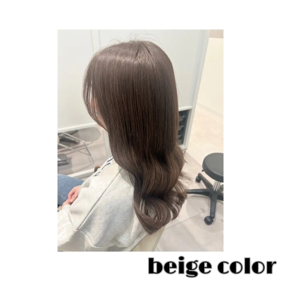 ロング カット ヘアカラー トリートメント 🌱ボブ／艶髪／ 縮毛矯正🌱茉奈のヘアスタイル