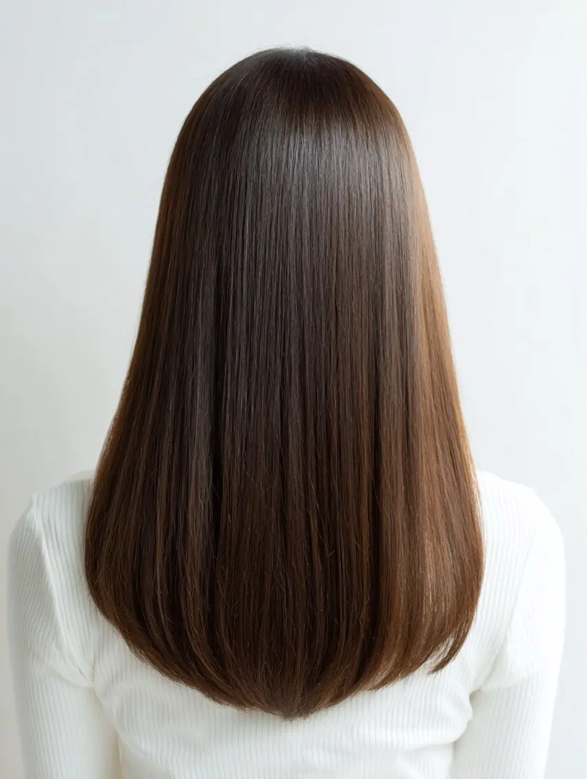 セミロング カラー ヘアカラー 松本 桜のヘアスタイル