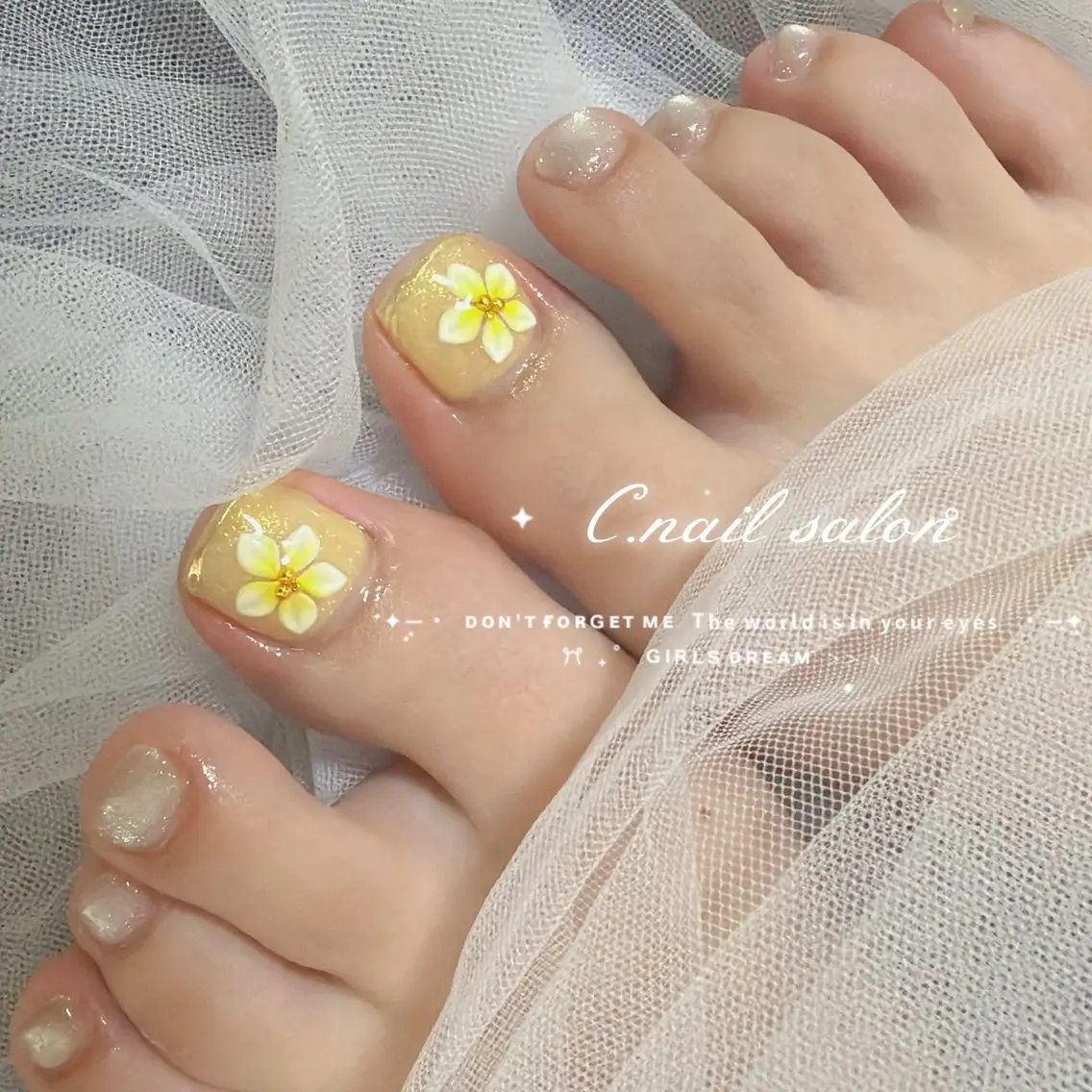 ネイル フットネイル C.Nail&EYE RINAのネイルデザイン