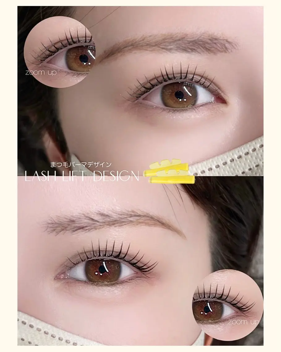 マツエク・マツパ マツパ mine eyelashのマツエク・マツパデザイン