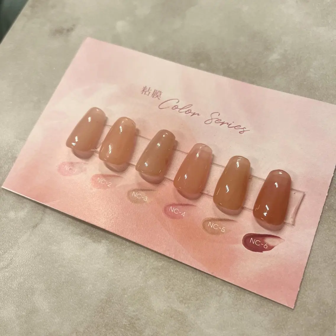 ネイル ジェルネイル パラジェル ピンク スカルプネイル シンプルネイル mermooi nailのネイルデザイン