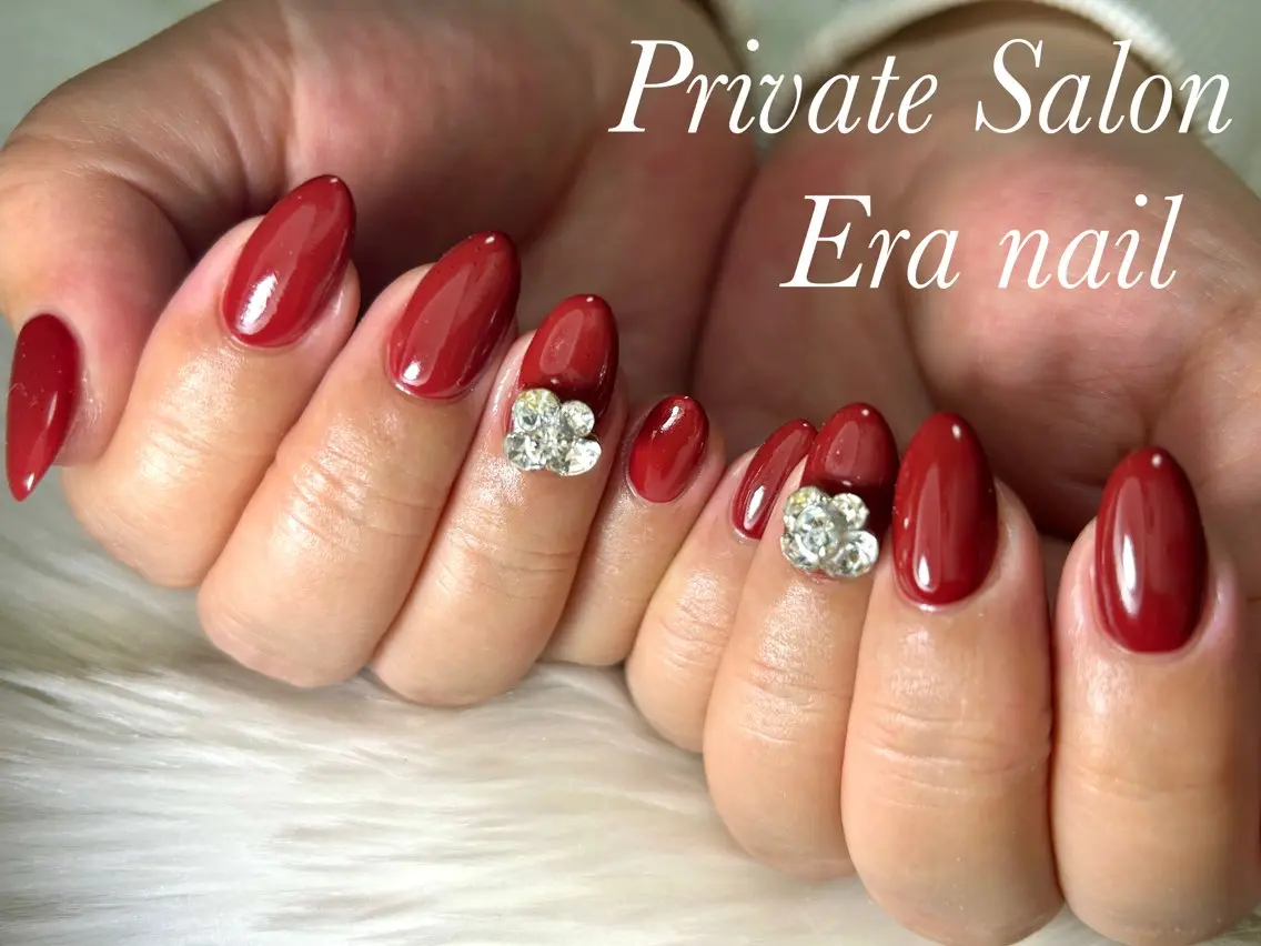 ネイル ワンカラーネイル ハンドネイル Era nailのネイルデザイン