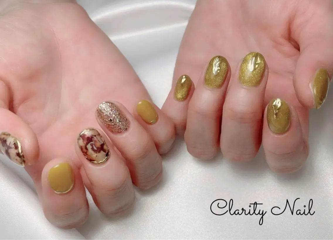 ネイル アートネイル 持ち込み ハンドネイル Clarity Nailのネイルデザイン