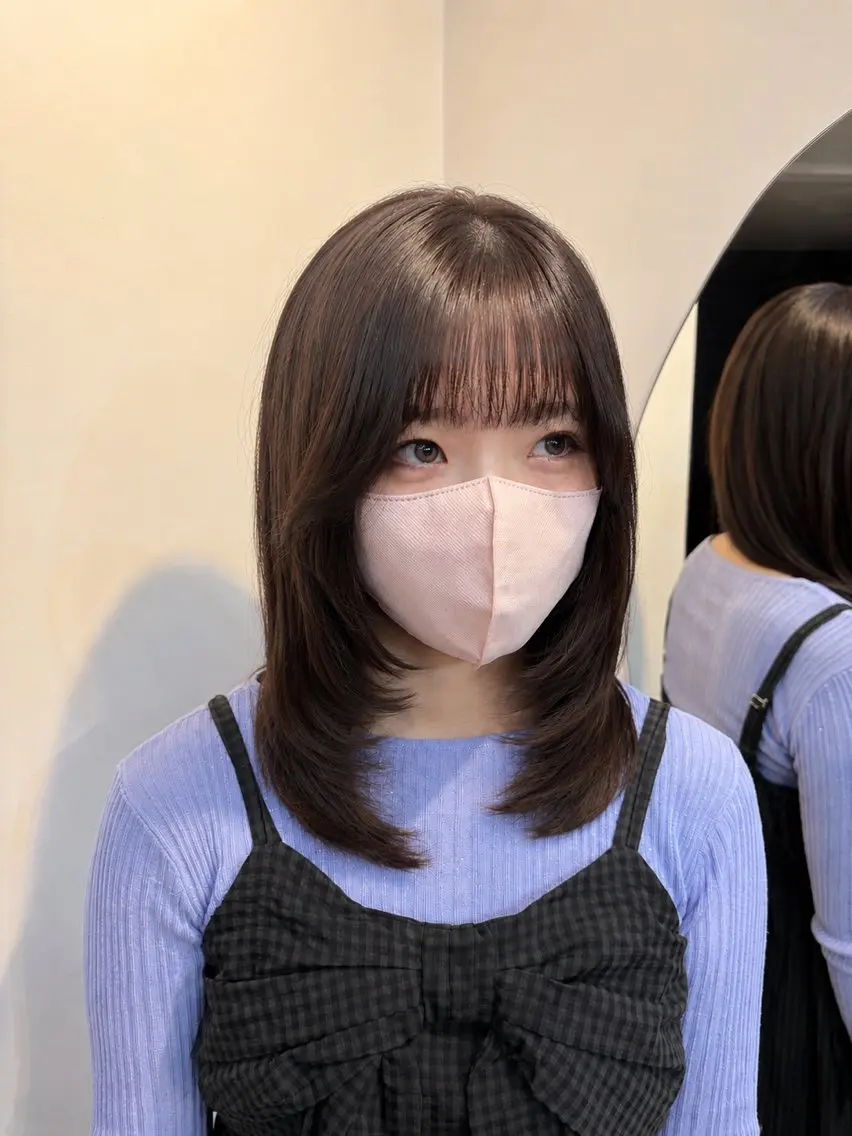 ミディアム カット 🍒KAHOE🍒 Rooohairのヘアスタイル