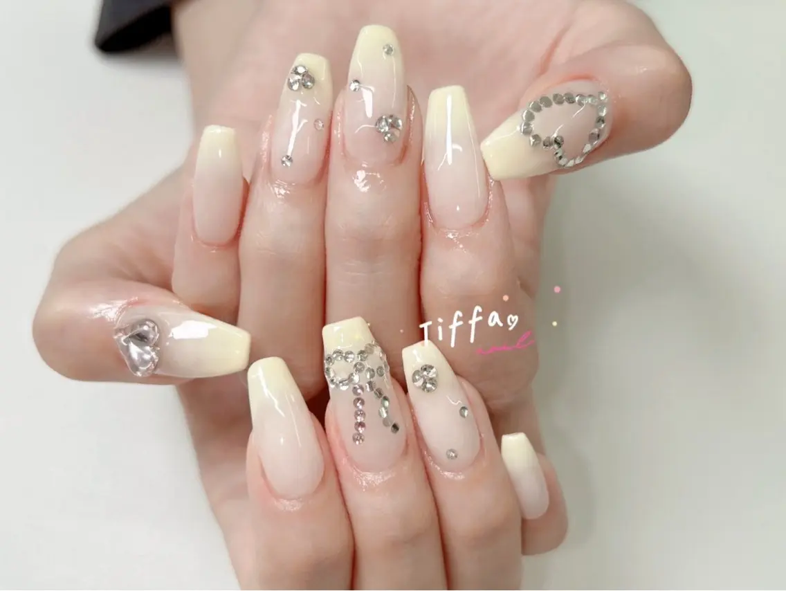 期間限定　ハンド★グラテーション（クリアベース） ¥2,000の写真