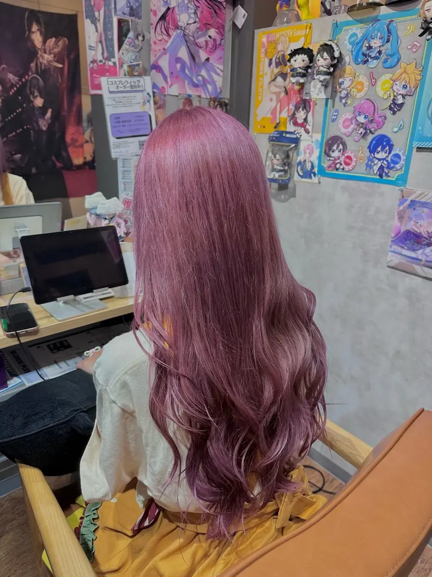 カット実質無料✂️モデルカット＋ブリーチダブルカラーの写真