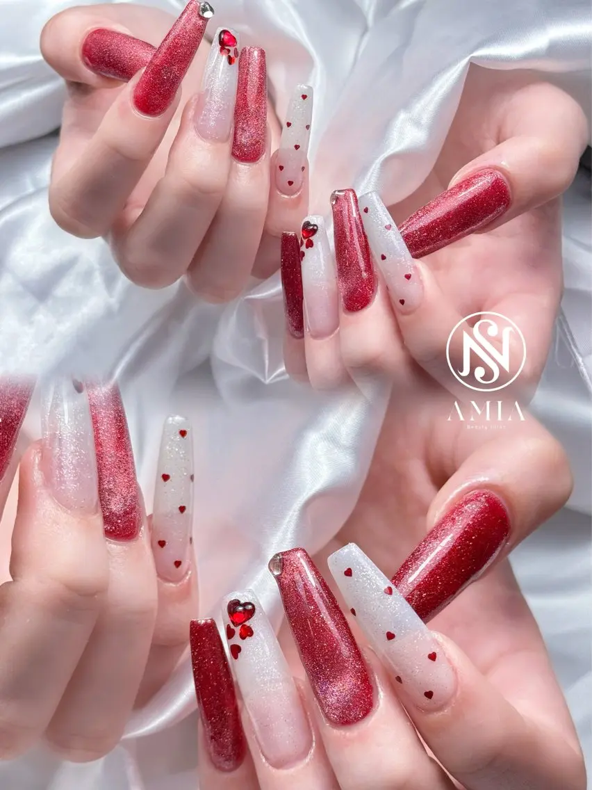 ロング ハンドネイル 🌟AMIA BEAUTY🌟のネイルデザイン