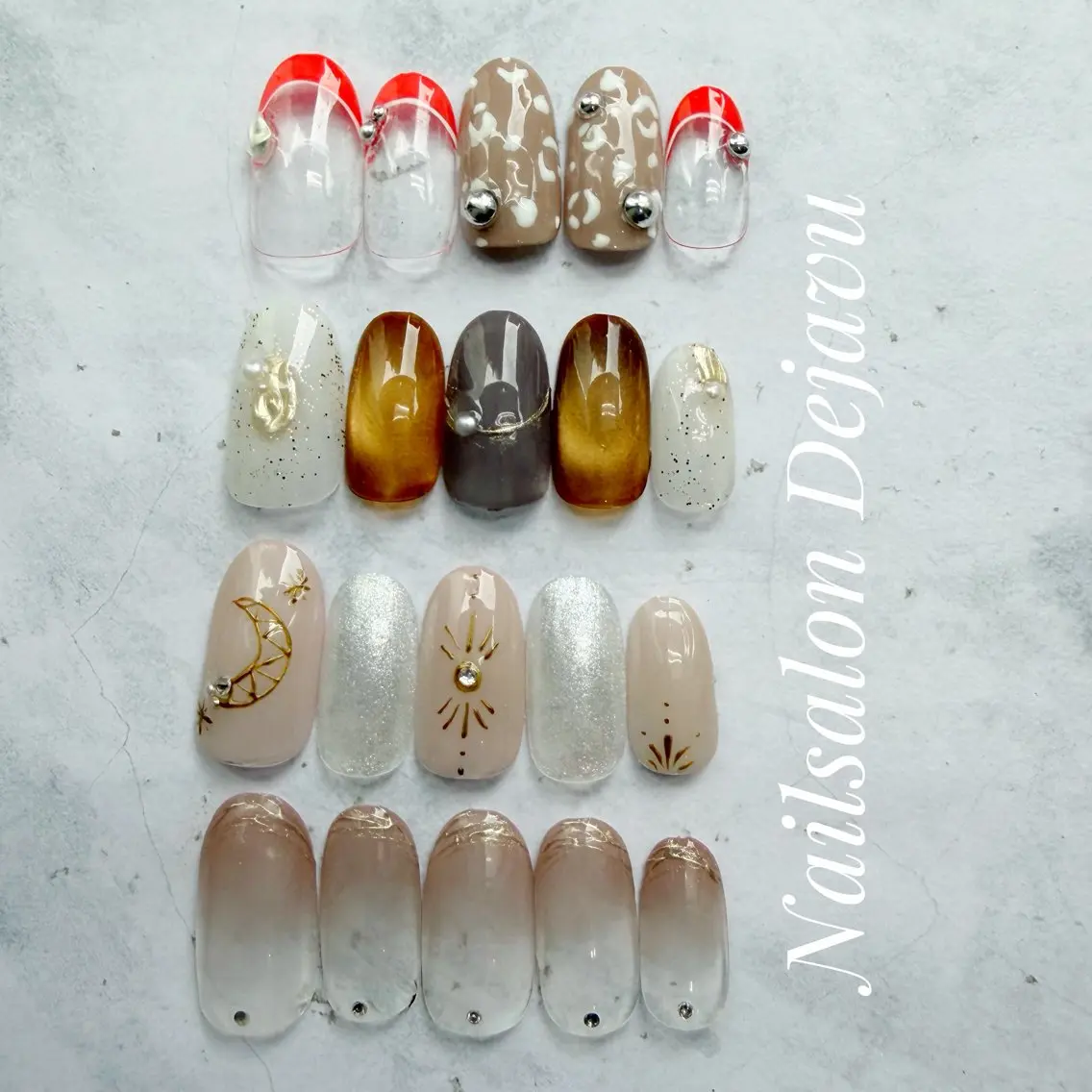 ネイル ハンドネイル Nail salon Dejavu 🌿のネイルデザイン
