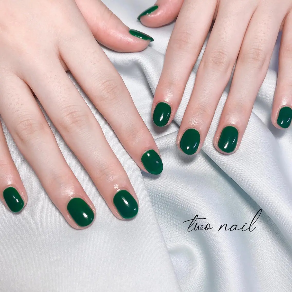 ネイル アートネイル フットネイル ハート ニュアンスネイル ホワイト ハンドネイル two nailのネイルデザイン