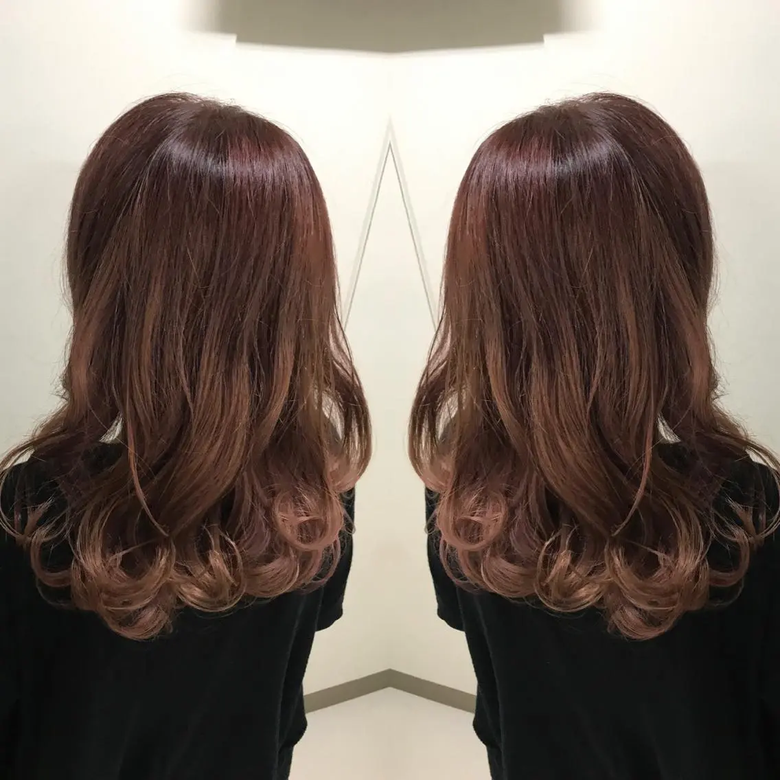 ミディアム カラー パーマ ヘアアレンジ 外国人風カラー 🫧代表/新宿駅近/ 限定価格🫧田辺貴裕のヘアスタイル