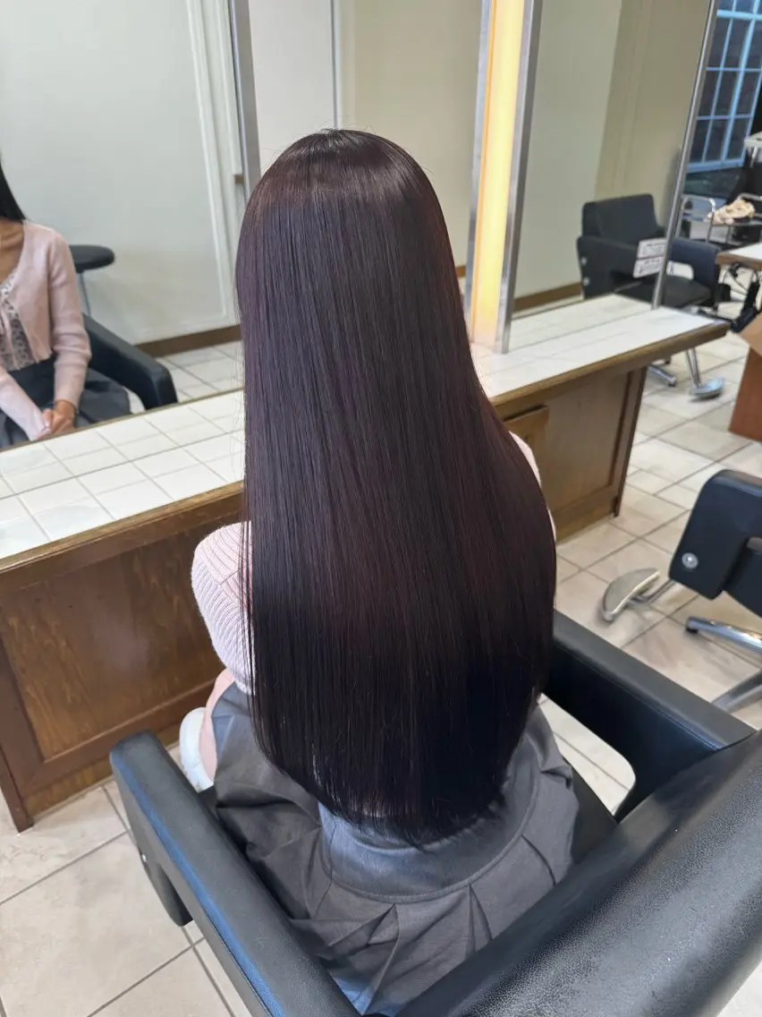 ⭕️【新規限定クーポン】⭕️透明感カラー+髪質改善トリートメント🎀うねり、広がりが気になる方へオススメ◎の写真
