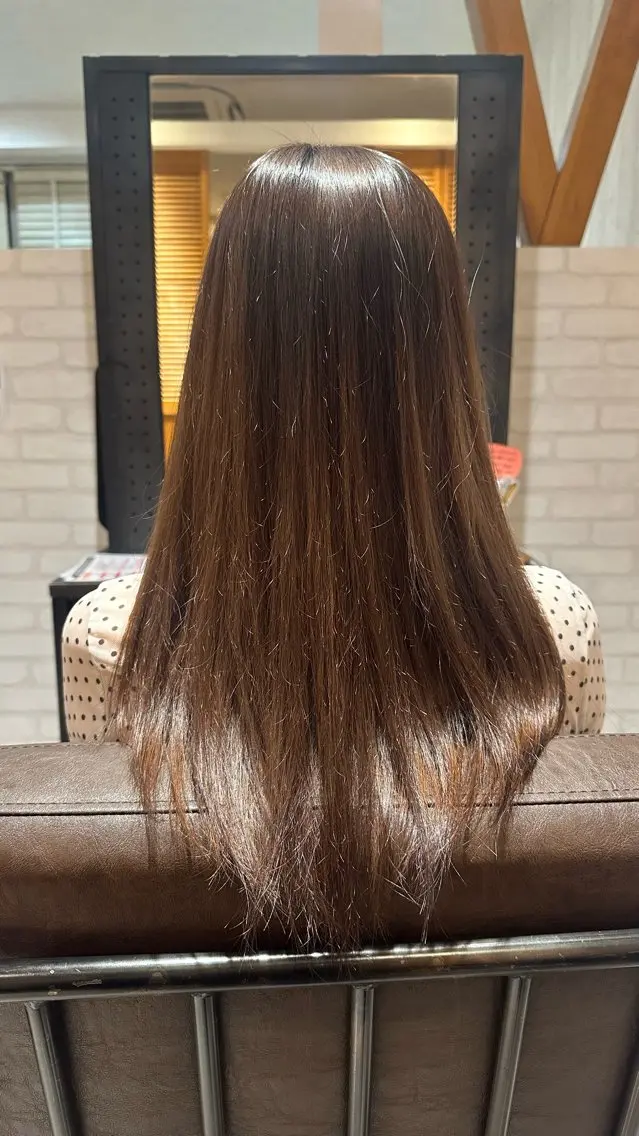 カラー 松本 羅華のヘアスタイル