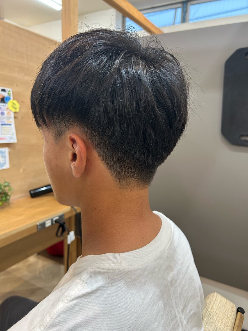 ショート メンズ カット azuma メンズカット艶カラーのヘアスタイル