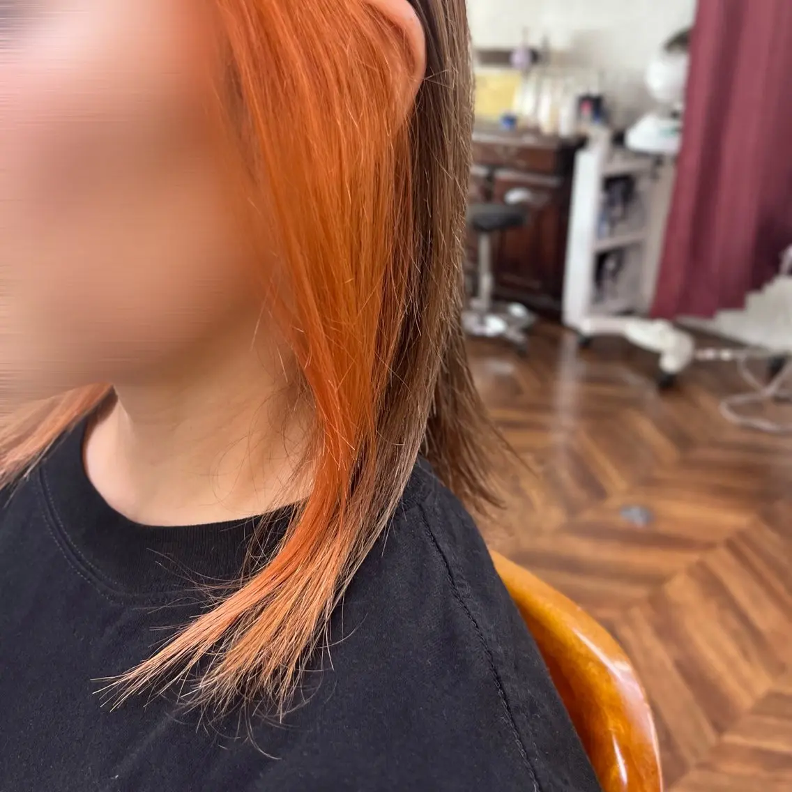 ミディアム カラー ヘアカラー トリートメント MARKA 🫧 YUKAのヘアスタイル