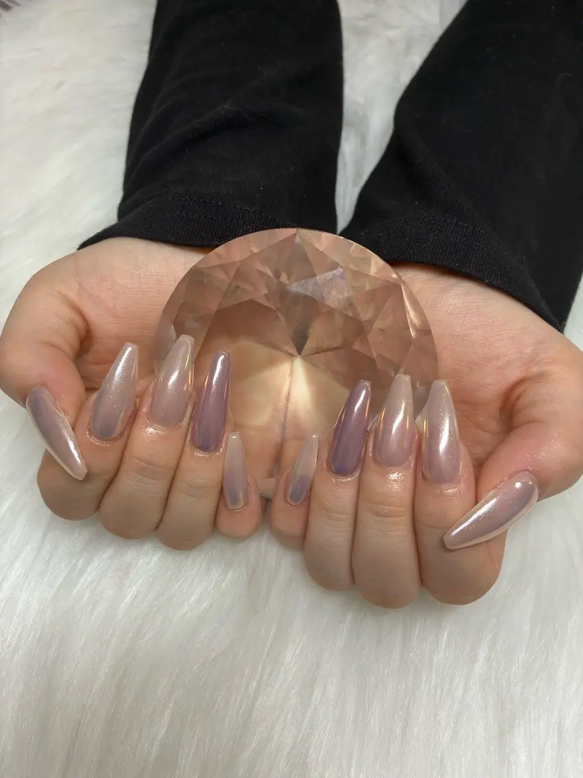 ネイル ミラーネイル Hanon ハノンのネイルデザイン