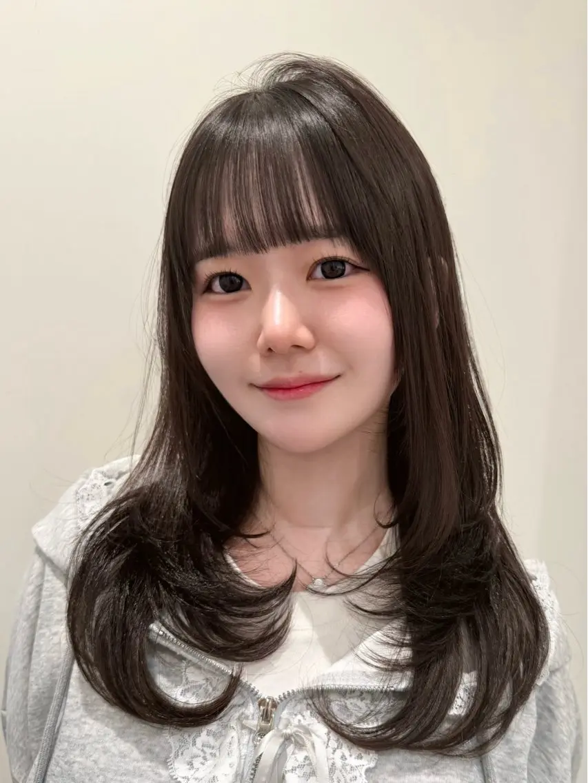 ロング カット レイヤーカット/ 艶カラー🌙Rinoのヘアスタイル