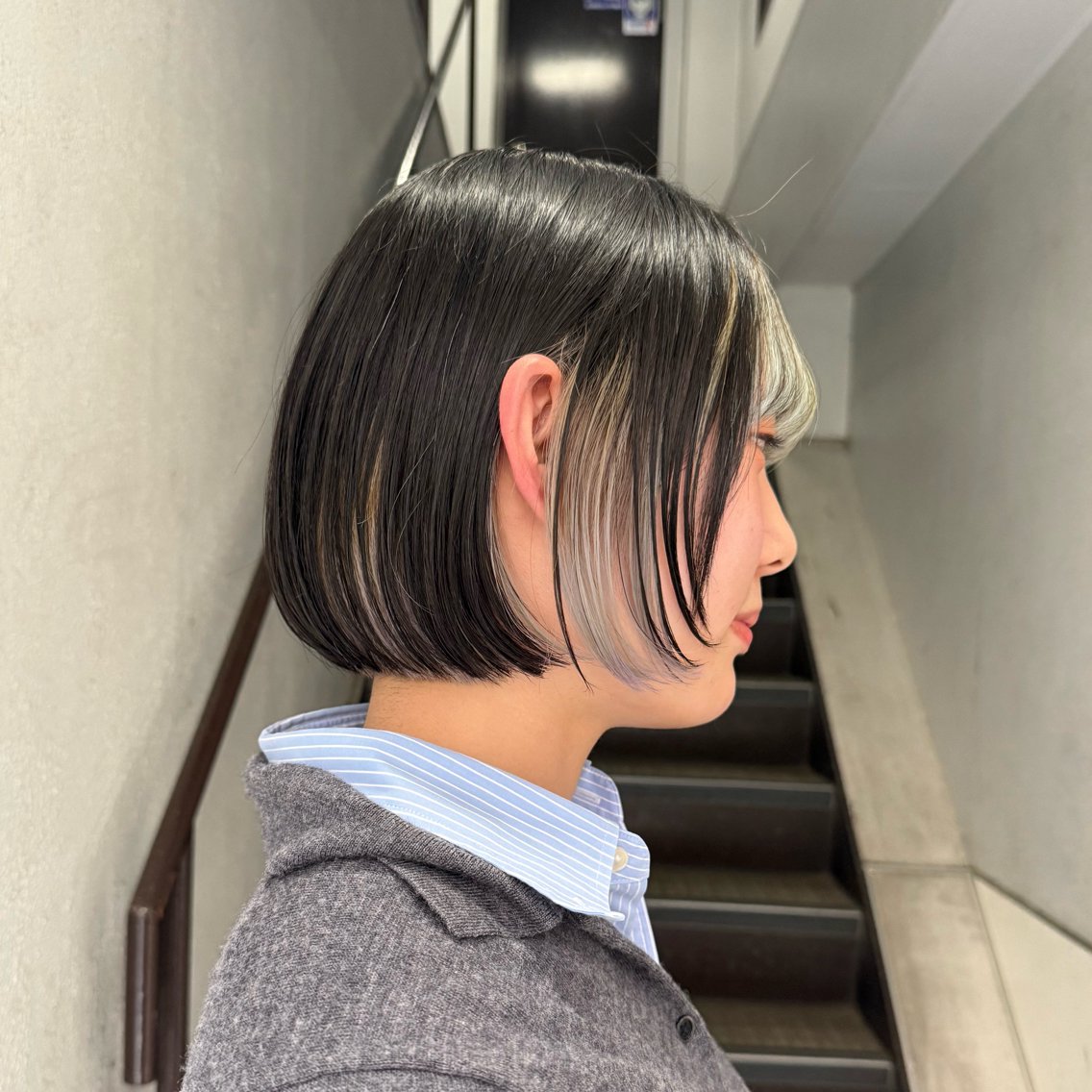 ショート ヘアカラー ブリーチ/レイヤー /sakura🌸のヘアスタイル