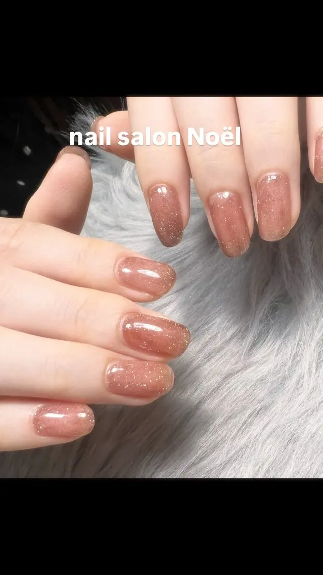 ミディアム ハンドネイル nail salon Noël_赤磐のネイルデザイン