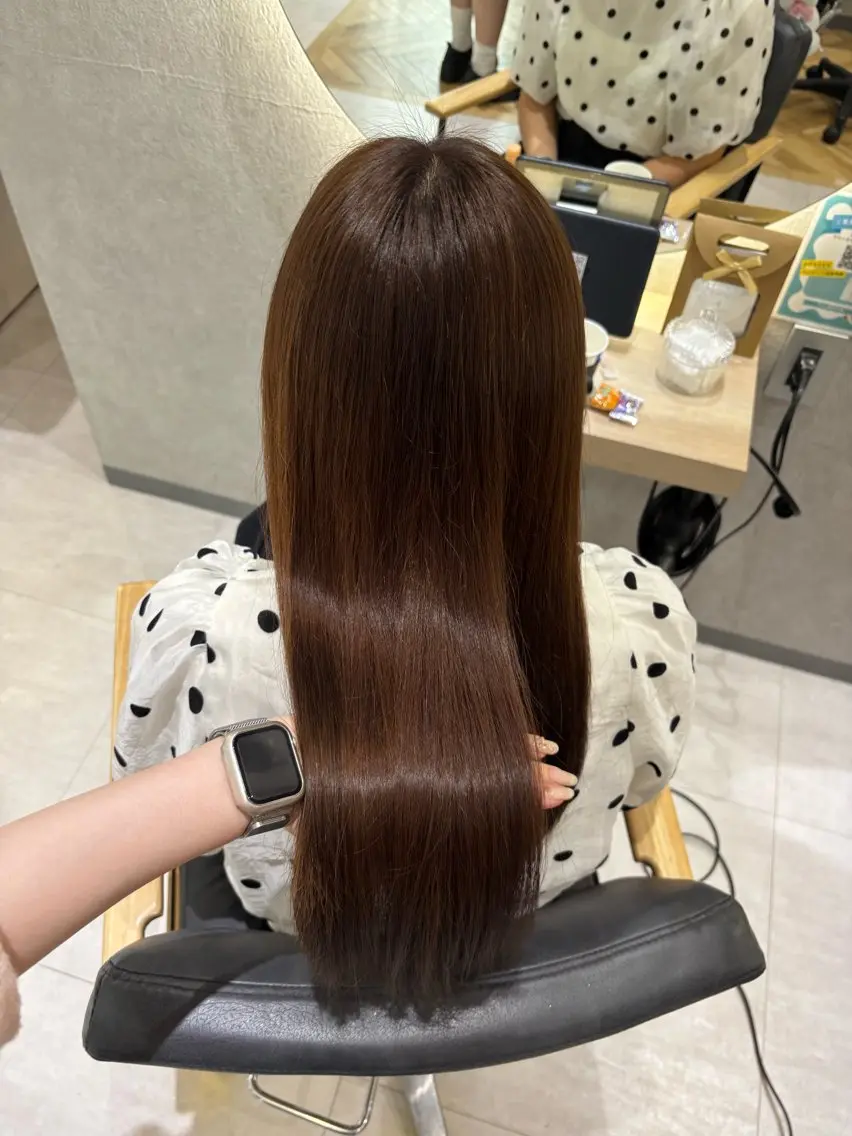 カラー ヘアカラー zina karin୨୧˙˳⋆のヘアスタイル