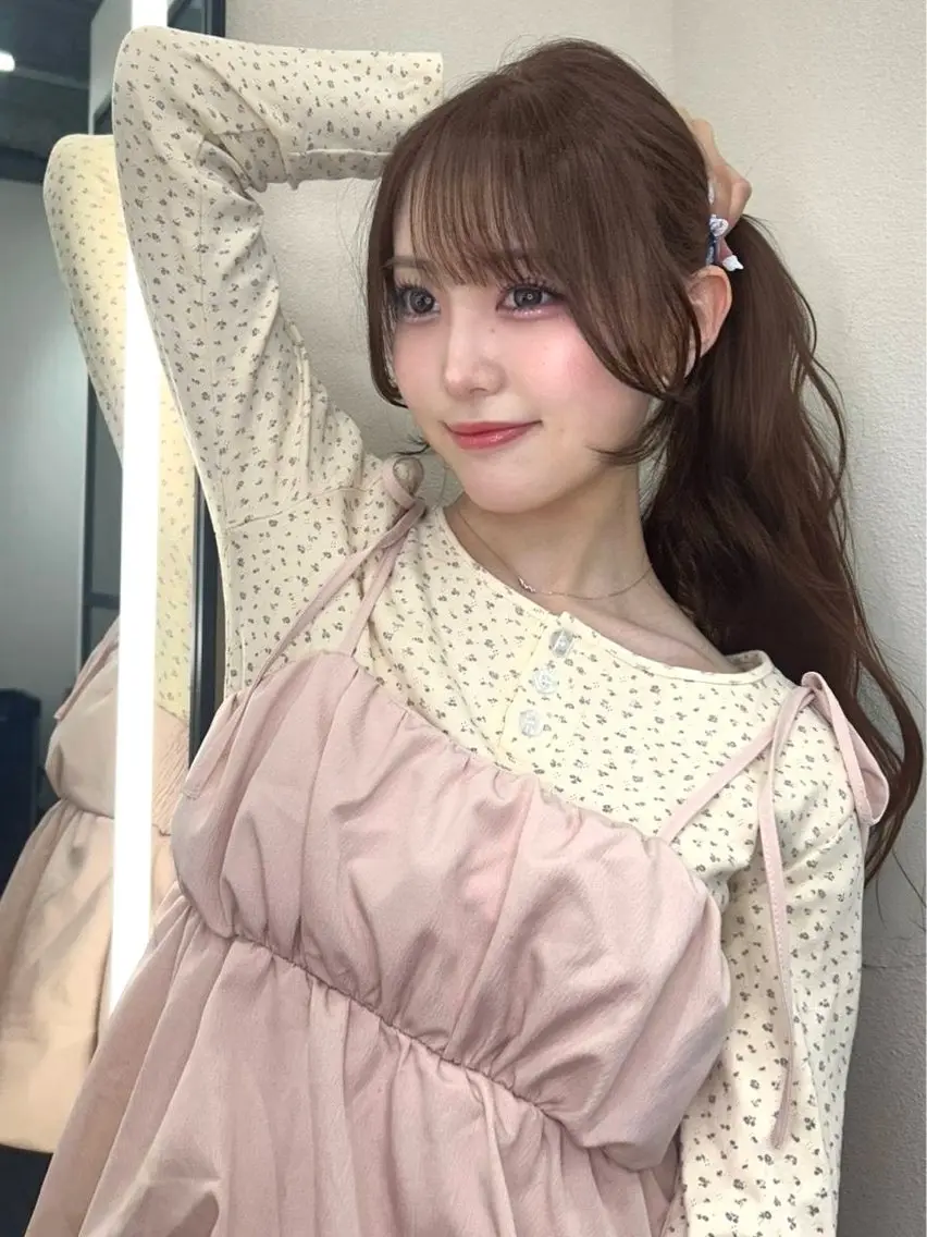 【金曜日8時​〜​限定❣️】ブリーチなしワンカラー➕顔周りカット➕トリートメント🫧の写真