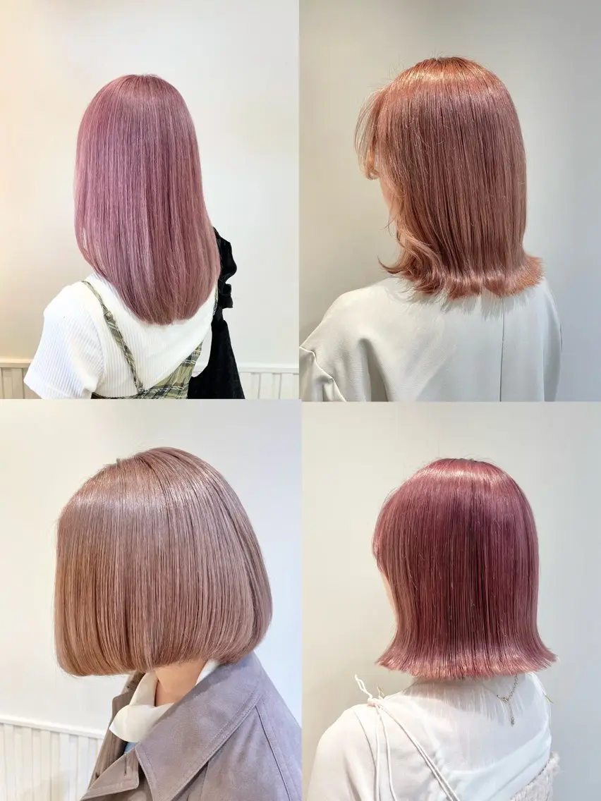 カラー ウルフカット/ハイト ーン🎀mizukiのヘアスタイル