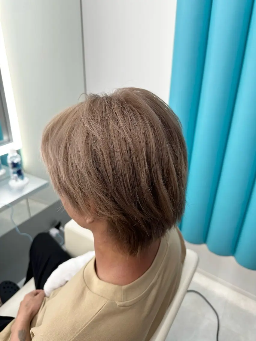 カラー メンズ メンズハイトーン ダブルカラー ハイトーンカラー TACE RIKUのヘアスタイル