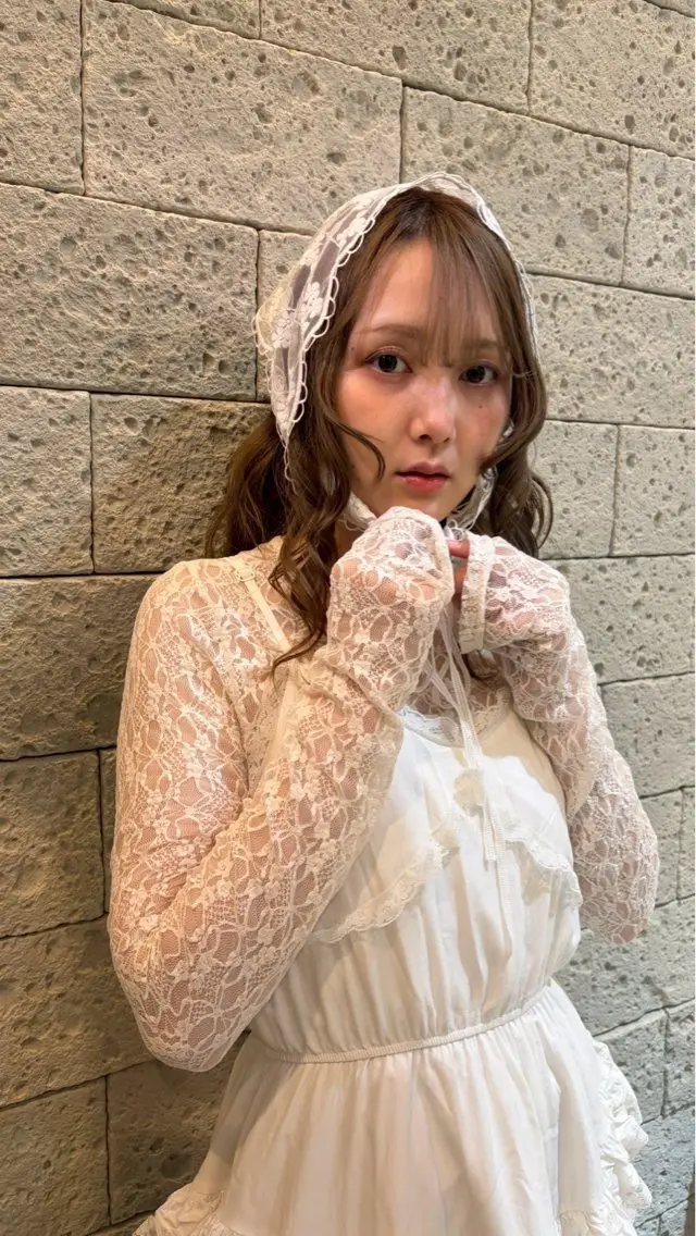 ロング 永田 風音のヘアスタイル