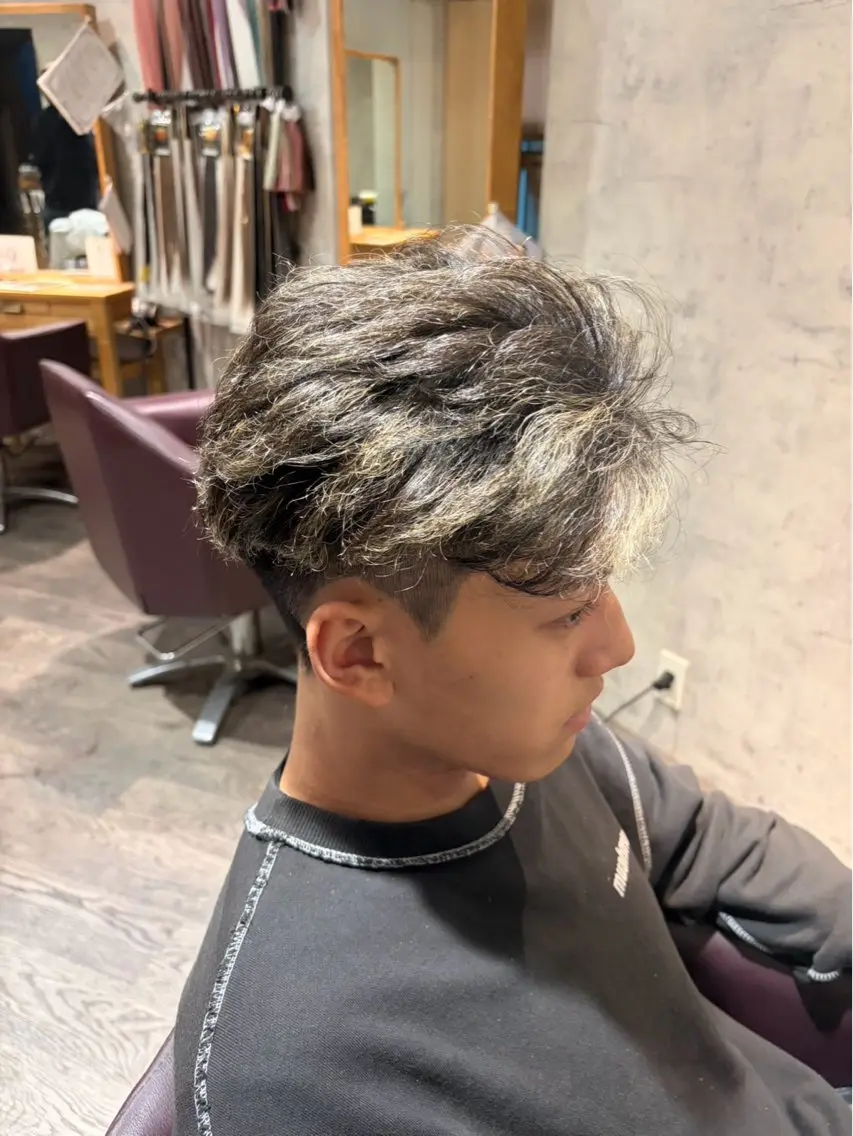 [👦🏻メンズ限定💙]整えるだけでも大歓迎です🌟（シャンプーブロー付き）ヘッドスパ🫧の写真