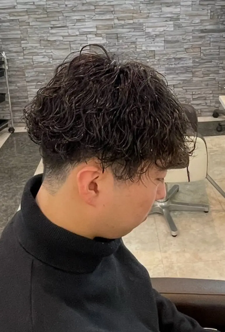 パーマ 甲田 和生のヘアスタイル