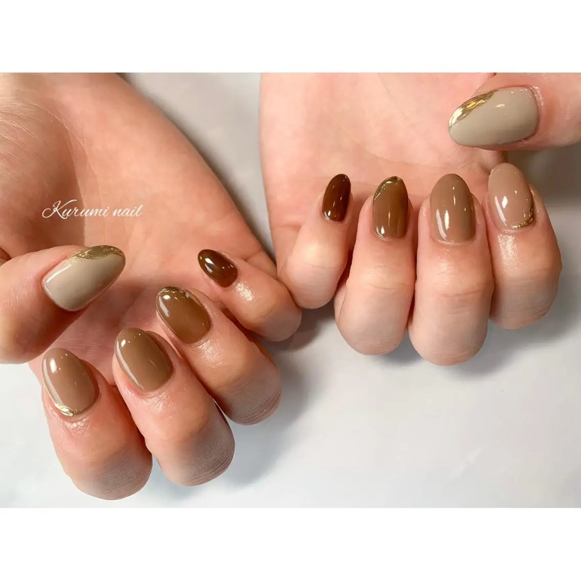 ネイル ハンドネイル Maison noyerのネイルデザイン