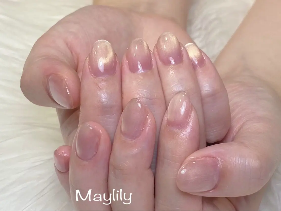 ネイル マグネットネイル ハンドネイル Nail salon Maylilyのネイルデザイン