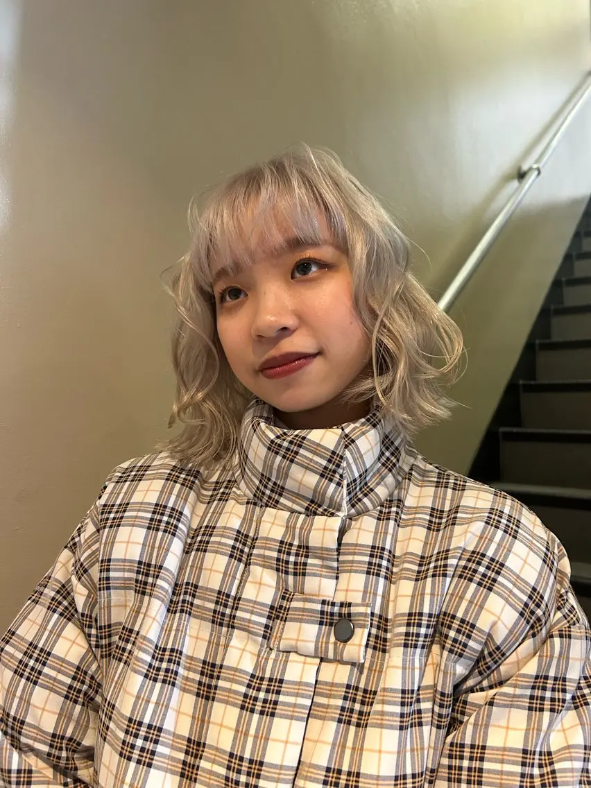 ショート カラー ☕️結【suii.】 ボブ/ヘアセット☕️のヘアスタイル