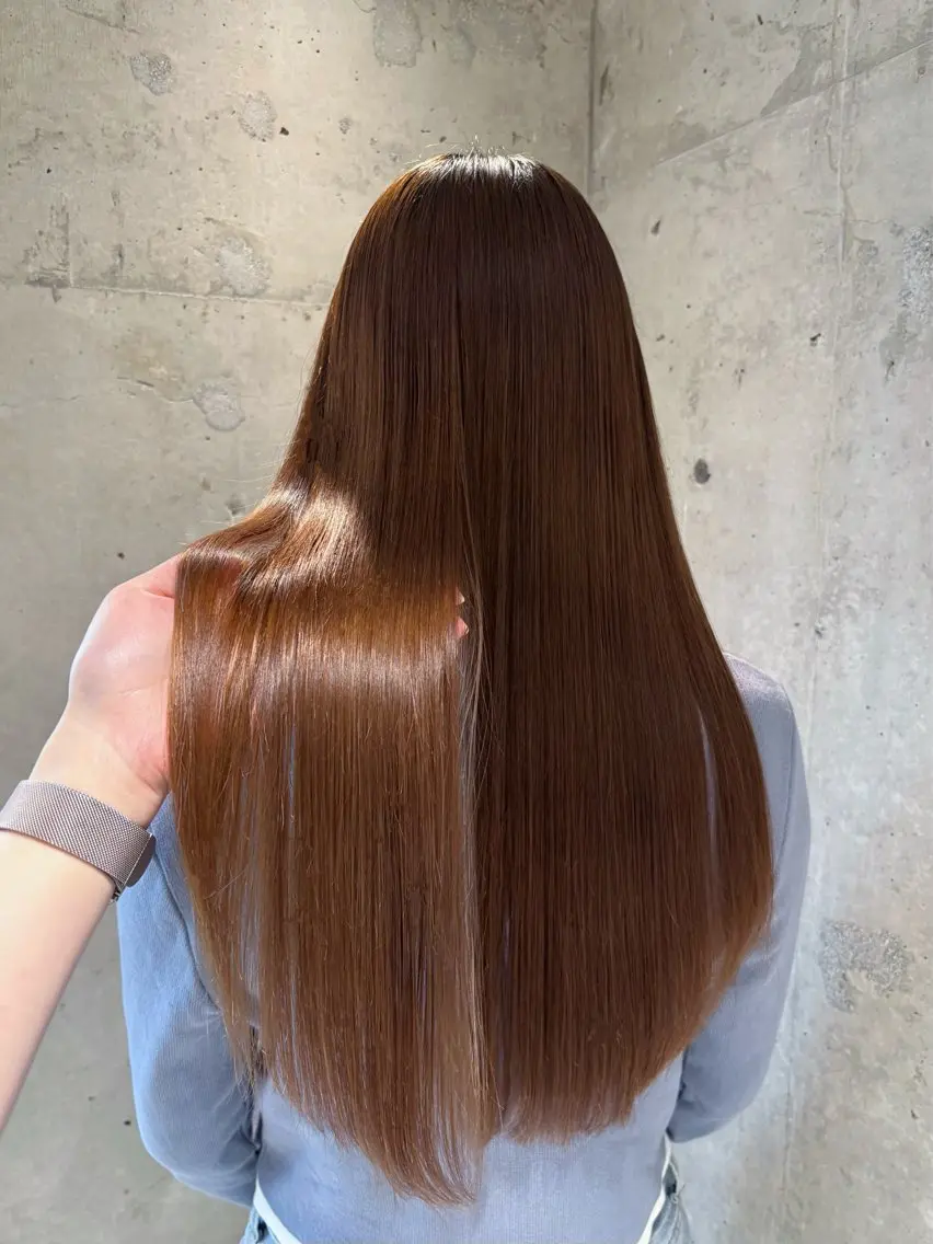 ロング トリートメント ヘアカラー KAREN _KITEのヘアスタイル