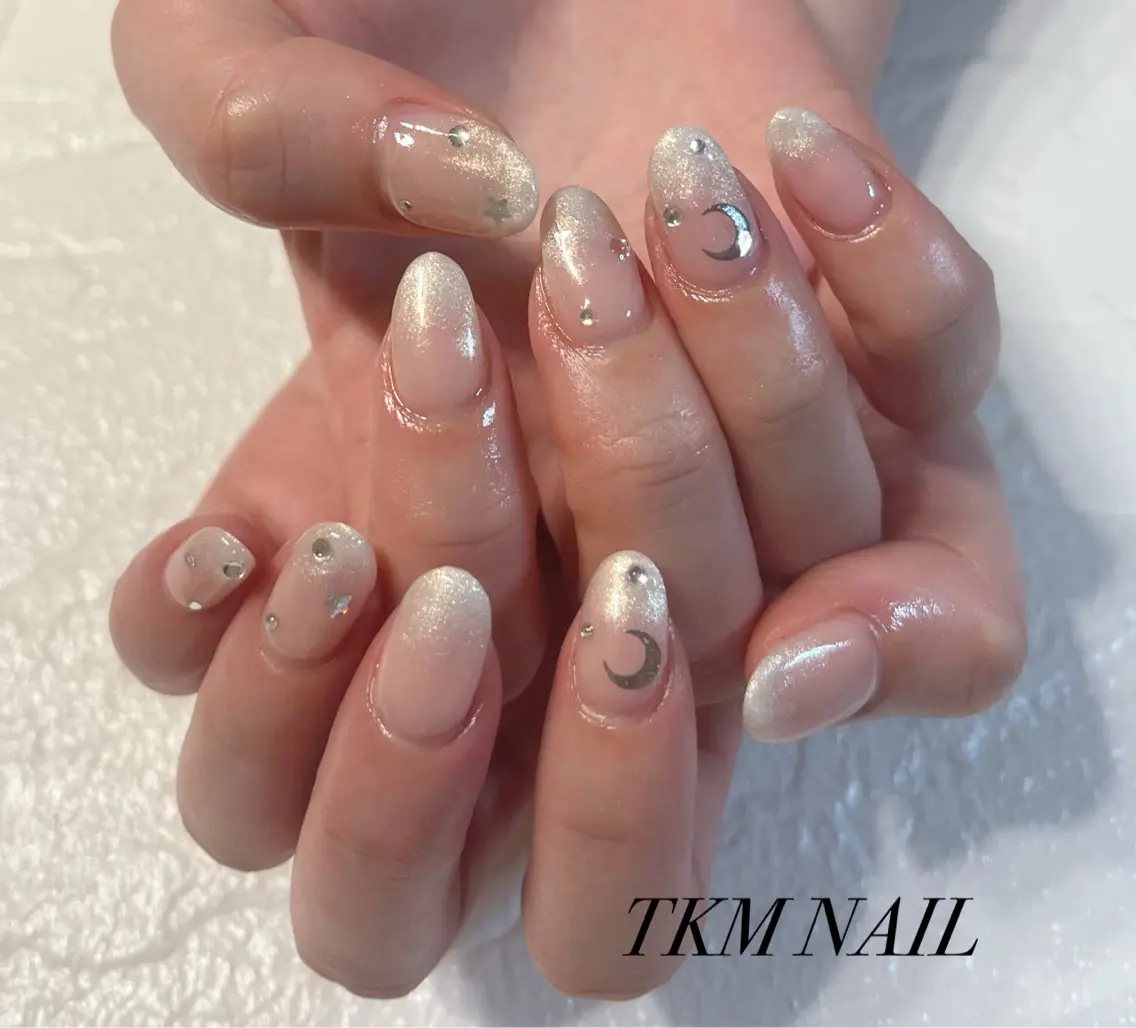 ネイル グラデーション シンプルネイル ______ TKM  NAILのネイルデザイン
