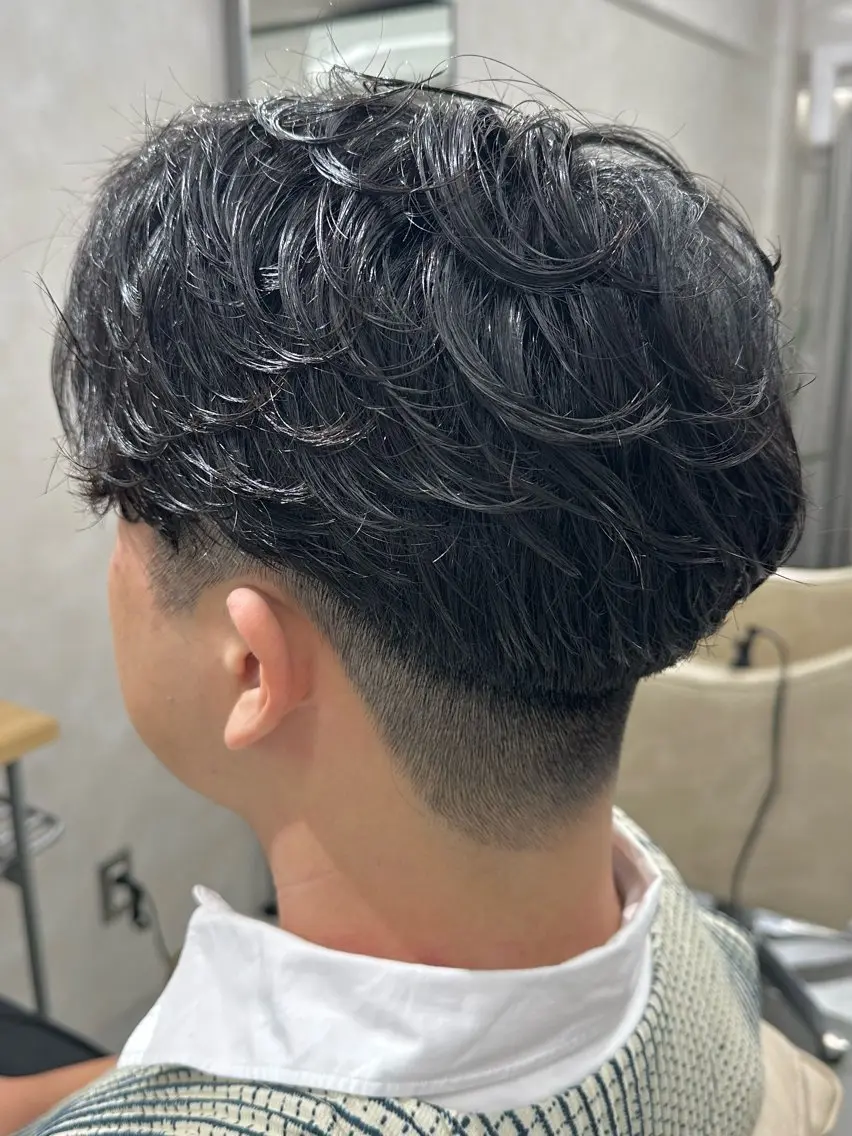 パーマ メンズ メンズパーマ ニュアンスパーマ 💎メンズパーマ特化 🥇メンズのプロのヘアスタイル
