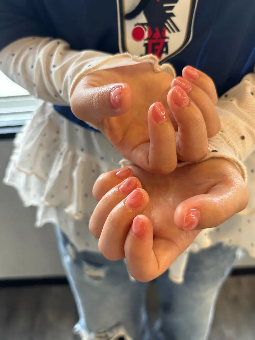 ネイル ワンカラーネイル ぷっくりネイル m. Yumikoのネイルデザイン