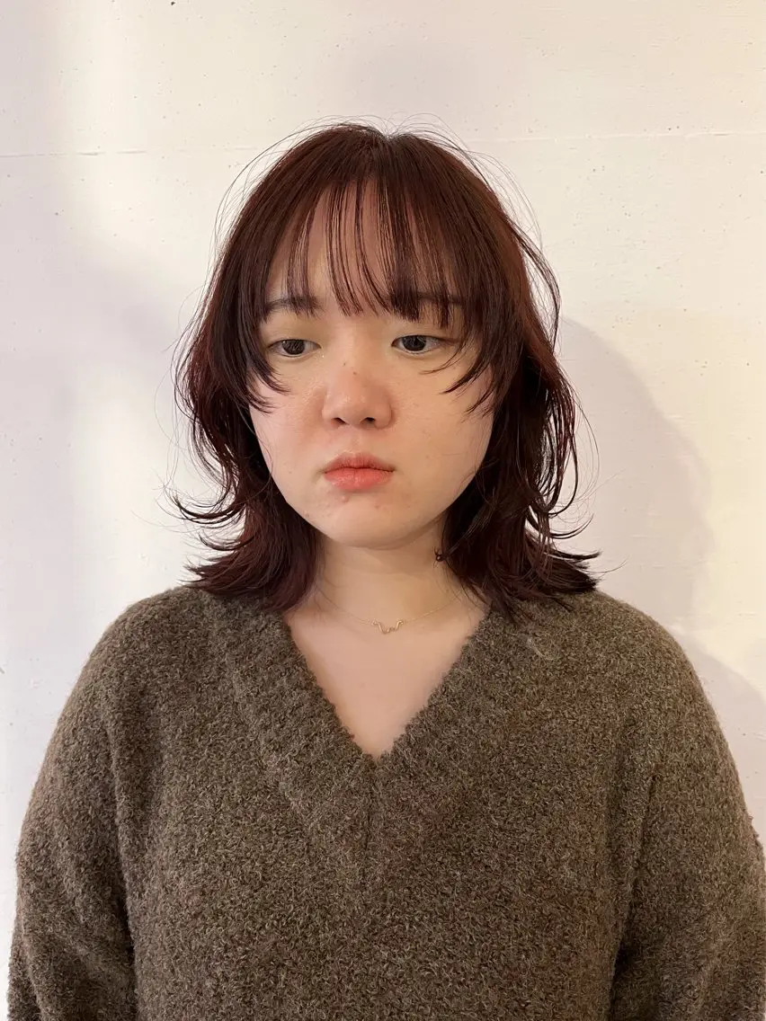 似合わせカット+透明感カラー+クイックトリートメント🌱の写真
