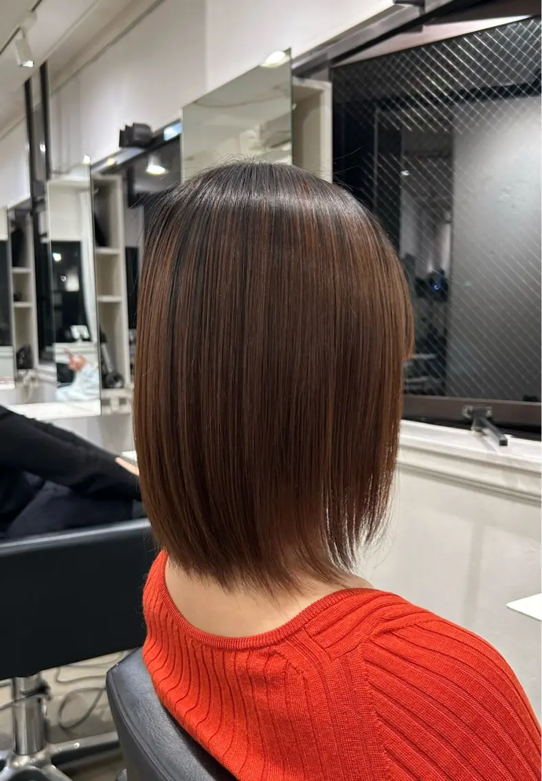 髪に優しい❗️髪質改善コスメストレート✨の写真