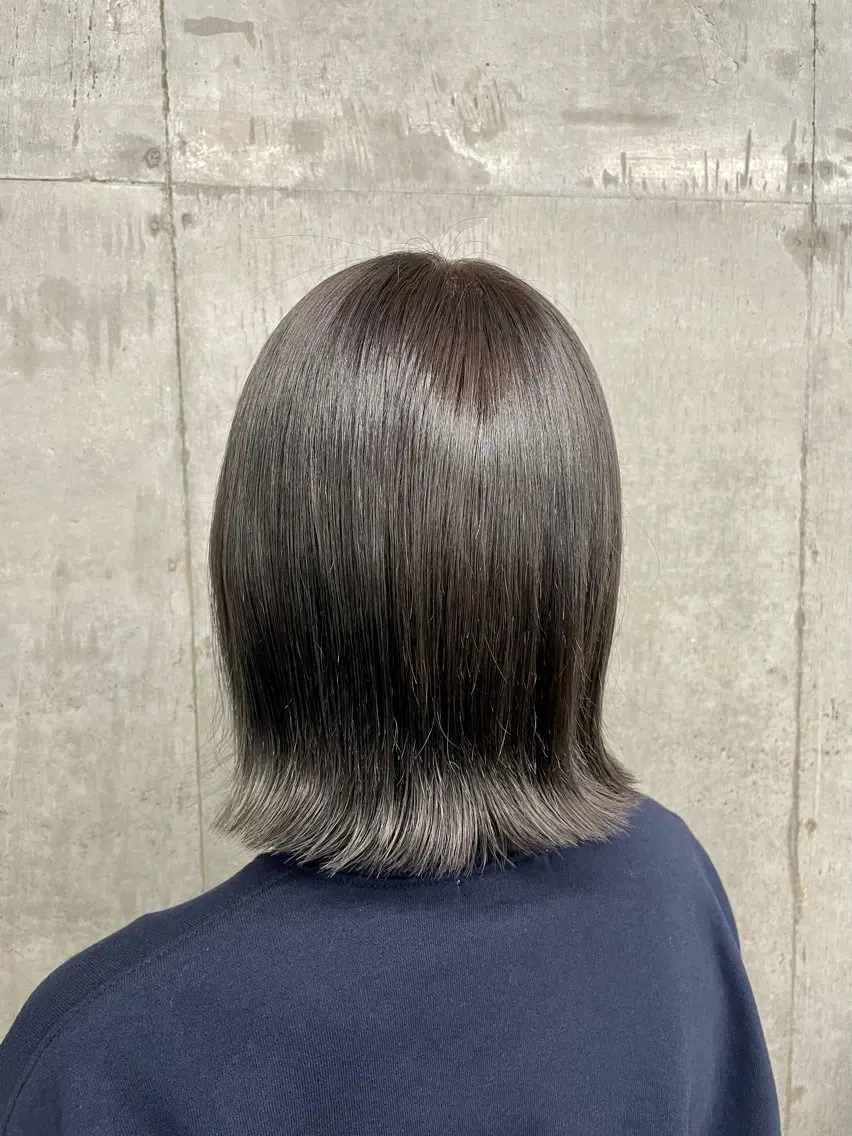 ミディアム カラー ヘアカラー レイヤー/透明感 カラー ☽EMIRIのヘアスタイル