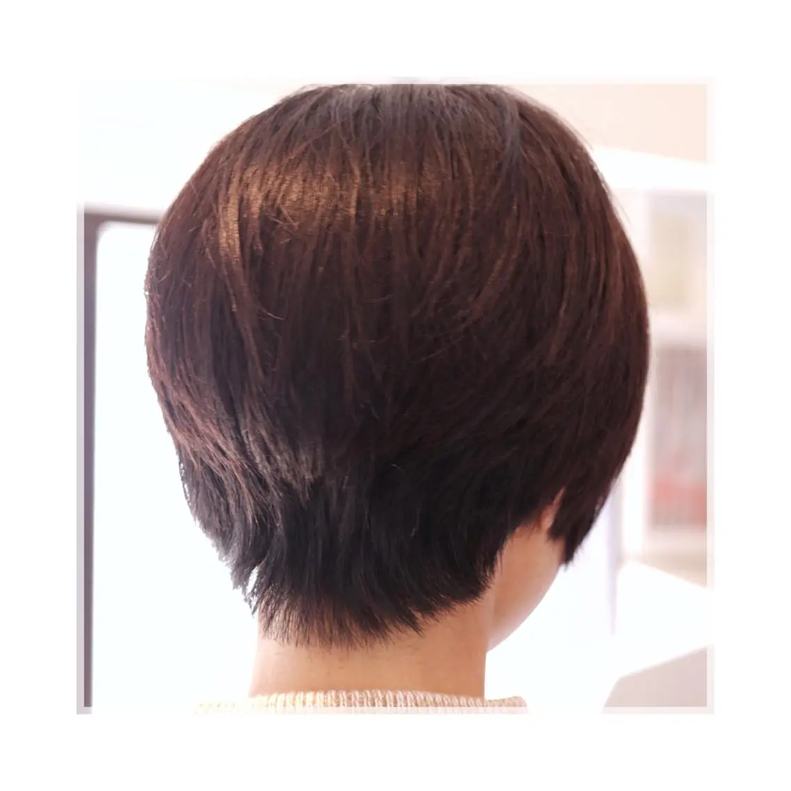 ショート カット 色タイプ診断 ❤️Umi❤️のヘアスタイル