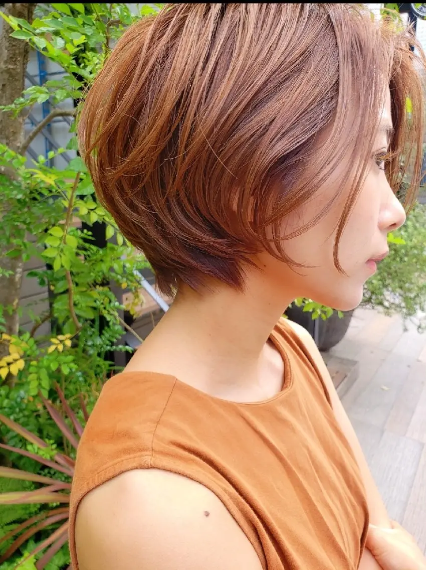 ショート 中高下 由真 ◎モニター様価格のヘアスタイル