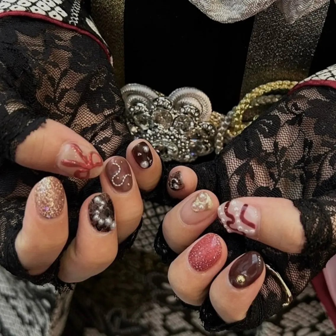 ショート ハンドネイル ｵｵﾀｹ ﾚｲﾅのネイルデザイン