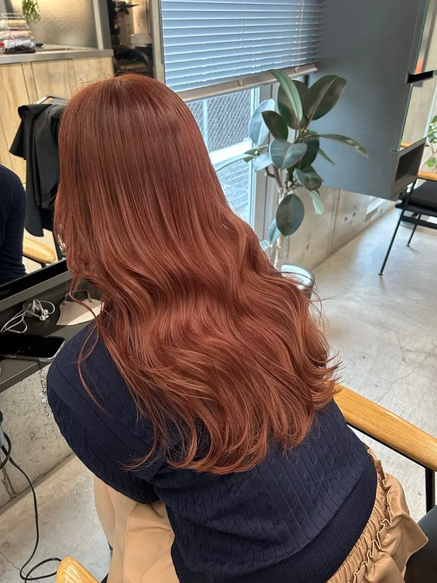 セミロング ヘアカラー トリートメント 透明感カラー/ Reika☁️ིྀのヘアスタイル