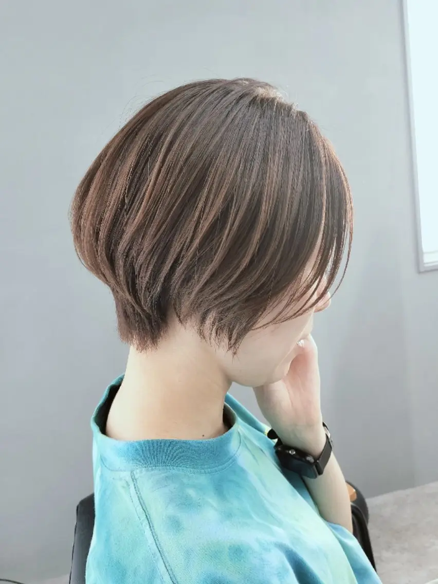 ショート カット ヘアカラー トリートメント S. Hitomiのヘアスタイル