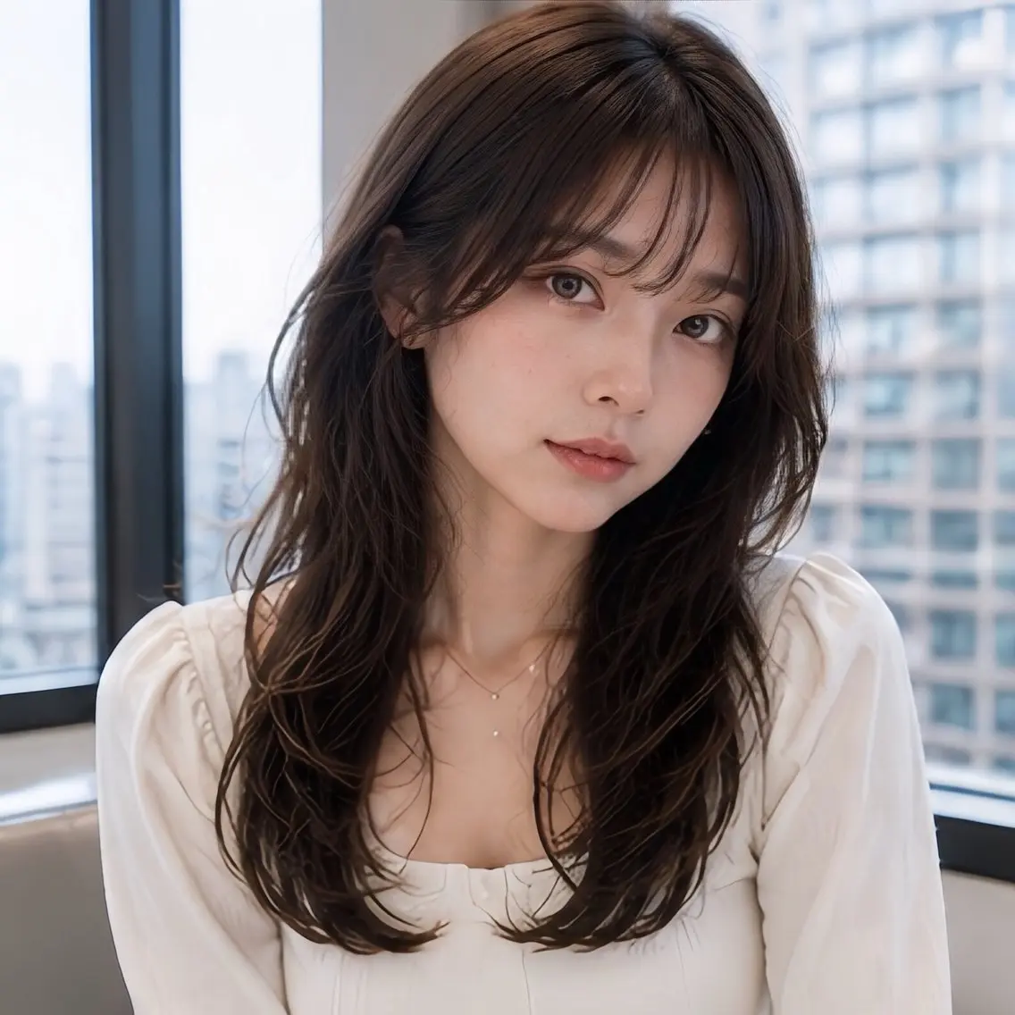 カラー ヘアカラー トリートメント 池袋/前髪/顔周り 縮毛矯正/おばかんのヘアスタイル